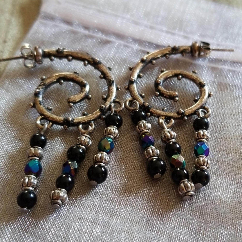 💐Spiral Vine Earrings